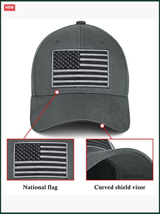 3 Pack American Flag Baseball Cap Low Profile Dad Hat Unisex main image 4